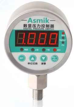 薄膜開關在米科MIK-Y210數顯壓力表外觀圖