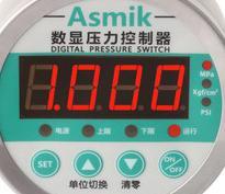 薄膜開關在米科MIK-Y210數顯壓力表中的外觀圖