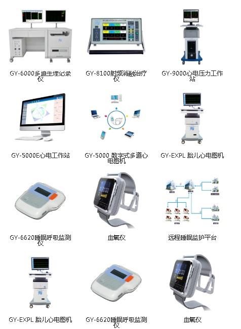 華南醫電主要產品展示